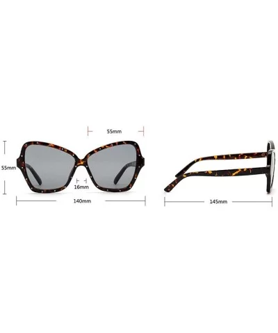 New unisex myopia polarized sunglasses custom myopia minus lens oversized ladies sunglasses - CB18SYYA78Y $13.52 Oversized