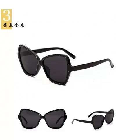 New unisex myopia polarized sunglasses custom myopia minus lens oversized ladies sunglasses - CB18SYYA78Y $13.52 Oversized