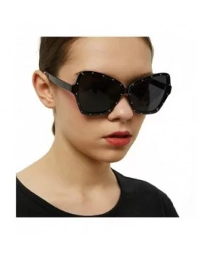 New unisex myopia polarized sunglasses custom myopia minus lens oversized ladies sunglasses - CB18SYYA78Y $13.52 Oversized