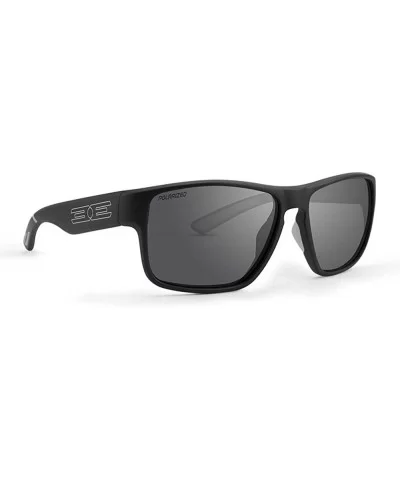 Charlie Sport Motorcycle Sunglasses Black Frame with Smoke Polarized Lens - CS18GQI5GH8 $18.72 Sport