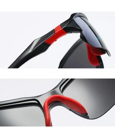 Polarized Sunglasses Baseball Color Changing - Polarized Red Mercury - CP18OWM5435 $11.03 Sport