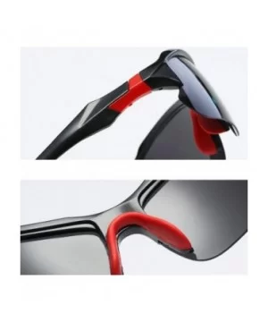 Polarized Sunglasses Baseball Color Changing - Polarized Red Mercury - CP18OWM5435 $11.03 Sport