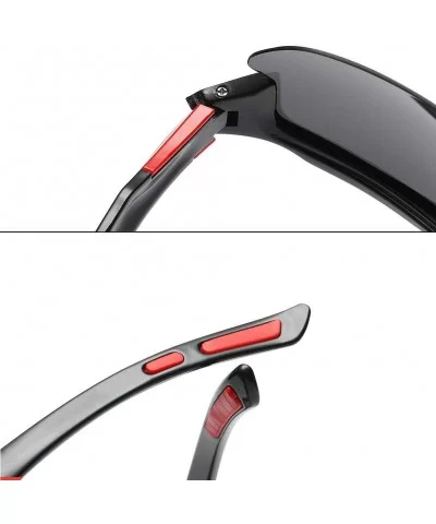 Polarized Sunglasses Baseball Color Changing - Polarized Red Mercury - CP18OWM5435 $11.03 Sport