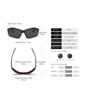 Polarized Sunglasses Baseball Color Changing - Polarized Red Mercury - CP18OWM5435 $11.03 Sport