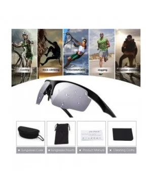 Polarized Sports Sunglasses Men Women Baseball Fishing Running Golf Cycling Driving Shades - CH18HRYSETT $14.46 Sport