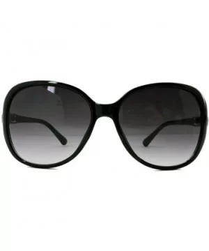 Vintage Thick Oversized Plastic Frame Womens Sunglasses UV 400 - Black W Flower - CQ18ROI256M $7.26 Oversized