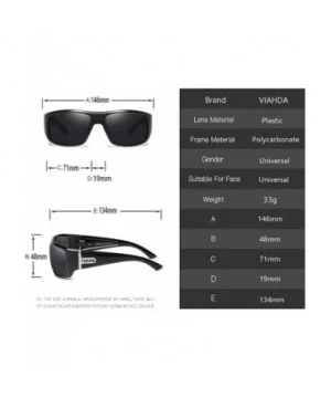 DESIGN Men Classic Polarized Sunglasses Male Sport Fishing Shades Eyewear UV400 Protection - CU18AL847MN $8.62 Goggle