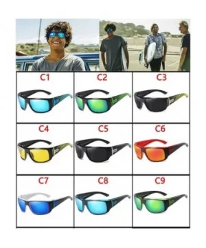 DESIGN Men Classic Polarized Sunglasses Male Sport Fishing Shades Eyewear UV400 Protection - CU18AL847MN $8.62 Goggle