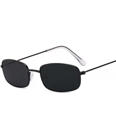 Rectangle Sunglasses Men Women Sun Glasses Fashion Summer Gafas Feminino Oculos De Sol - Goldgray - CK197A2I5U0 $28.22 Square