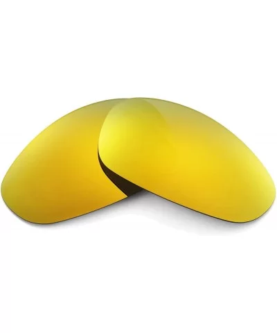 Replacement Lenses Juliet Sunglasses - 14 Options Available - 24k Gold Mirror Coated - Polarized - CJ117QX2E0F $14.62 Shield