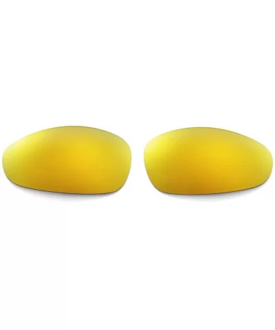 Replacement Lenses Juliet Sunglasses - 14 Options Available - 24k Gold Mirror Coated - Polarized - CJ117QX2E0F $14.62 Shield