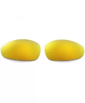 Replacement Lenses Juliet Sunglasses - 14 Options Available - 24k Gold Mirror Coated - Polarized - CJ117QX2E0F $14.62 Shield