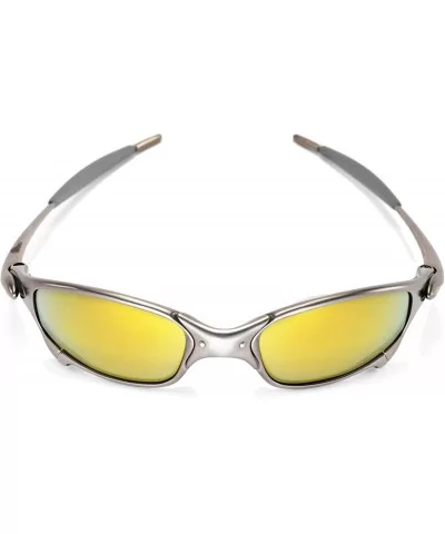 Replacement Lenses Juliet Sunglasses - 14 Options Available - 24k Gold Mirror Coated - Polarized - CJ117QX2E0F $14.62 Shield