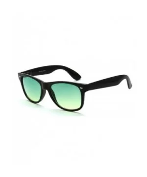 Street Fashion Retro Horn Tip Frame Candy Lens Sunglasses - Green - CR18YXA5C4M $6.44 Oversized