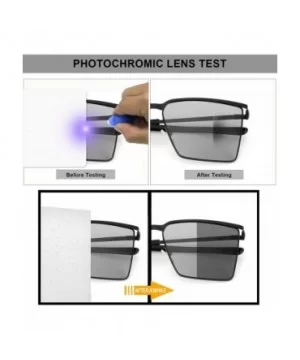 Photochromic Sunglasses Polarized Protection - Black - CV18SAY6LME $13.46 Square