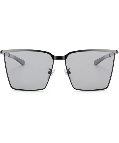 Photochromic Sunglasses Polarized Protection - Black - CV18SAY6LME $13.46 Square