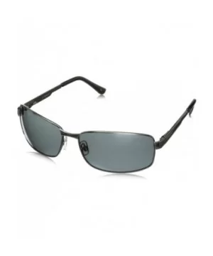 P4416/S Rectangular Sunglasses - Gunmetal & Gray Polarized - C911J8PCX91 $48.58 Round