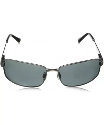 P4416/S Rectangular Sunglasses - Gunmetal & Gray Polarized - C911J8PCX91 $48.58 Round