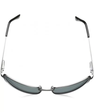 P4416/S Rectangular Sunglasses - Gunmetal & Gray Polarized - C911J8PCX91 $48.58 Round