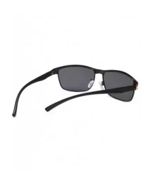 Rectangle Fashion Sunglasses for Men Polarized- Rimless Metal Sun Glasses for Outdoor Sport - CV196NWUKUS $12.16 Sport