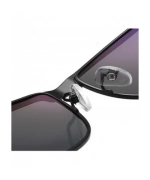 Rectangle Fashion Sunglasses for Men Polarized- Rimless Metal Sun Glasses for Outdoor Sport - CV196NWUKUS $12.16 Sport