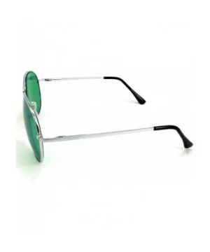 Mens The Hangover Bradley Cooper Colored Aviator Poker Sunglasses UV 400 - Green - CB11THBBXND $7.63 Aviator