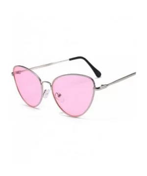 Cat Eye Sunglasses Women Vintage Sun Glasses Female Ladies Cateyes Sunglass Retro Glasses - Gold Gray - C518WD7QHR9 $9.99 Cat...