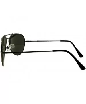 Classic Aviator Sunglasses Brand New with - Gunmetal Frame- Smoke Lens - C911CQYOY25 $6.66 Aviator