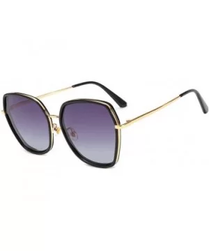 Polarized Sunglasses Retro Metal Glasses Polygonal Women'S Sunglasses - CI18X9AQTKH $35.54 Aviator