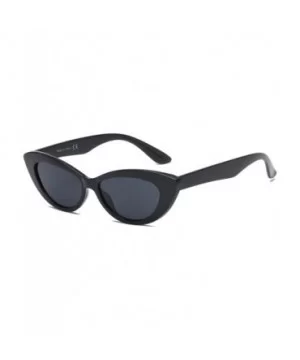 Women Retro Vintage Cat Eye Fashion Sunglasses - Black - C918WR9T9I5 $18.98 Cat Eye