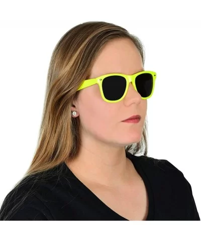 Polarized Sunglasses for Men and Women Retro Vintage Sun Glasses - Lemon - CW18G0MH8HG $5.90 Sport