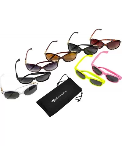 Polarized Sunglasses for Men and Women Retro Vintage Sun Glasses - Lemon - CW18G0MH8HG $5.90 Sport