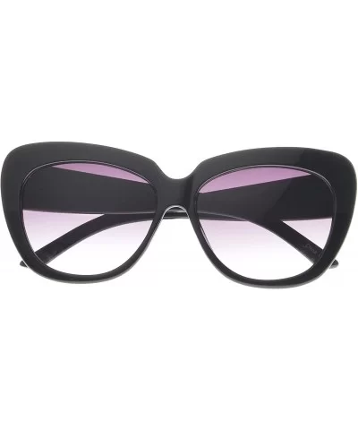 'Blair' Cat eye Fashion Sunglasses - Leopard - CK11O10G4MZ $6.66 Wayfarer