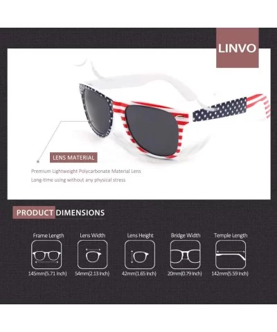 Polarized Sunglasses for Men Driving Sun glasses Shades 80's Retro Style Brand Design Square - CG18NCNMAY2 $7.60 Sport