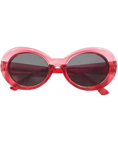 Sunglasses Vintage Eyewear Hippie Favors - D - CT18QTDHNZI $5.30 Oversized