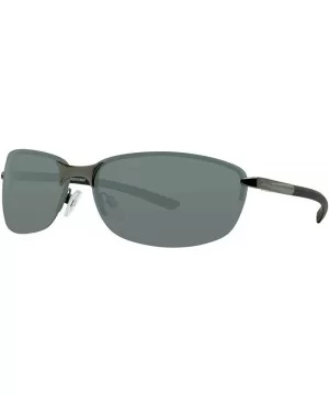 Speed Sport Golf Riding Sunglasses Gunmetal Metal Frame Smoke Lens - CU18SW66W0O $17.87 Sport