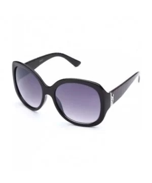 Womens Oversized Zebra Fashion Sunglasses - Black/Brown - CY117DDYA45 $6.34 Oversized