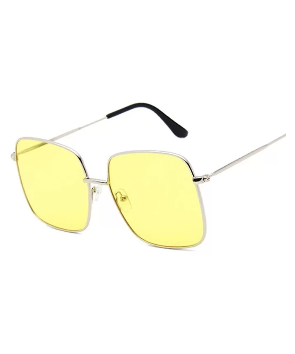 Polarizer Anti-UV Sunglasses Square Sunglasses Sunglasses Women Sunglasses Suitable for Parties - Shopping - CY197WG6IXL $17....