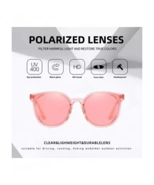 Women Round Polarized Sunglasses Female Vintage Travel Driving Sun Glasses - C5white - C3199I28QYX $12.80 Square