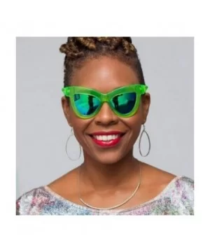 Sunglasses Colorful Vintage Pointed - A - CZ199OCS62M $5.11 Square