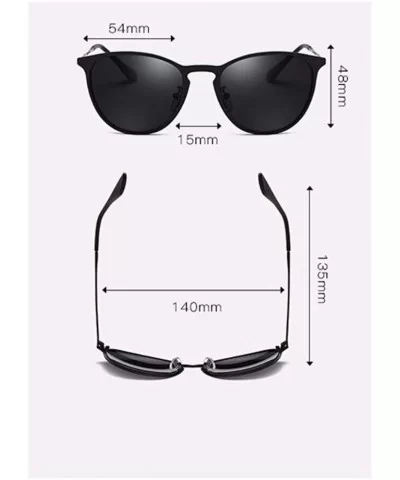 Polarized sunglasses Sunglasses Polarized sunglare Retro - A - C418QCC7CRS $30.15 Aviator