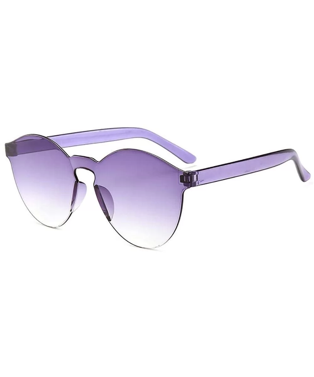 Unisex Fashion Candy Colors Round Outdoor Sunglasses Sunglasses - Light Gray - C21908NZTT2 $17.01 Round