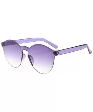 Unisex Fashion Candy Colors Round Outdoor Sunglasses Sunglasses - Light Gray - C21908NZTT2 $17.01 Round