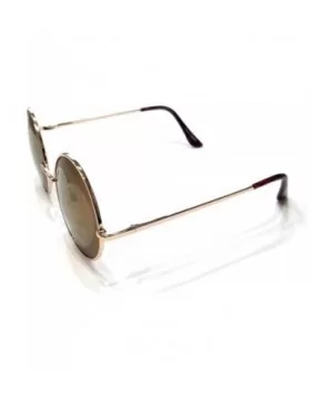 Heart Shaped Metal Rimless - Brass - CO183KYEC7Z $12.01 Rimless