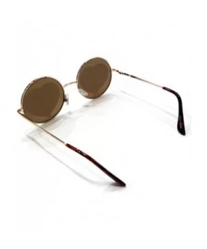 Heart Shaped Metal Rimless - Brass - CO183KYEC7Z $12.01 Rimless