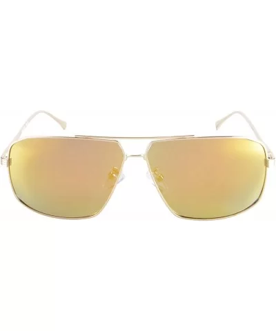 Polarized Sunglasses Metal Frame with UV400 Protection Lens Summer Outdoor Eyewear-M8632 - Gold - CO189SLD48G $9.04 Aviator