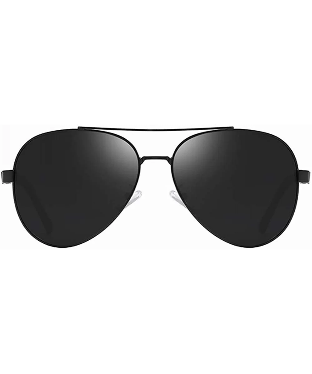 Unisex Aviator Sunglasses for Men/Women Polarized Glasses Aluminum Frame 201977 - C4 - CQ198KITXHR $6.86 Aviator