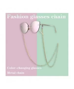 Oversized Sunglasses for Women Mirrored Cat Eye Sunglasses with Glasses Chain Glasses Case Glasses Cloth - C - C1194KXTUEM $8...