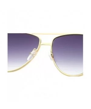 European and American trendscross-border pearl models unisex sunglasses - White Mercury - CB18H32C7MT $8.55 Oval