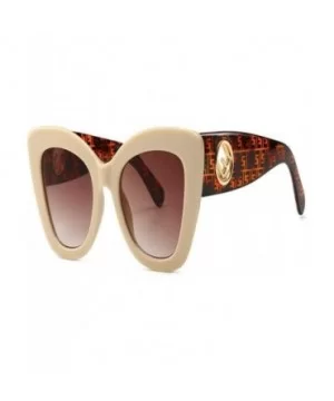 Fashion Sunglasses Feminine Glasses - 4 - C618ORL389X $24.93 Cat Eye